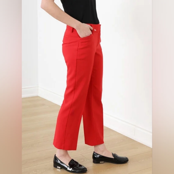 Leah straight ankle pant - Picture 2 of 7